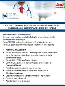 convenzione assicurativa isplad