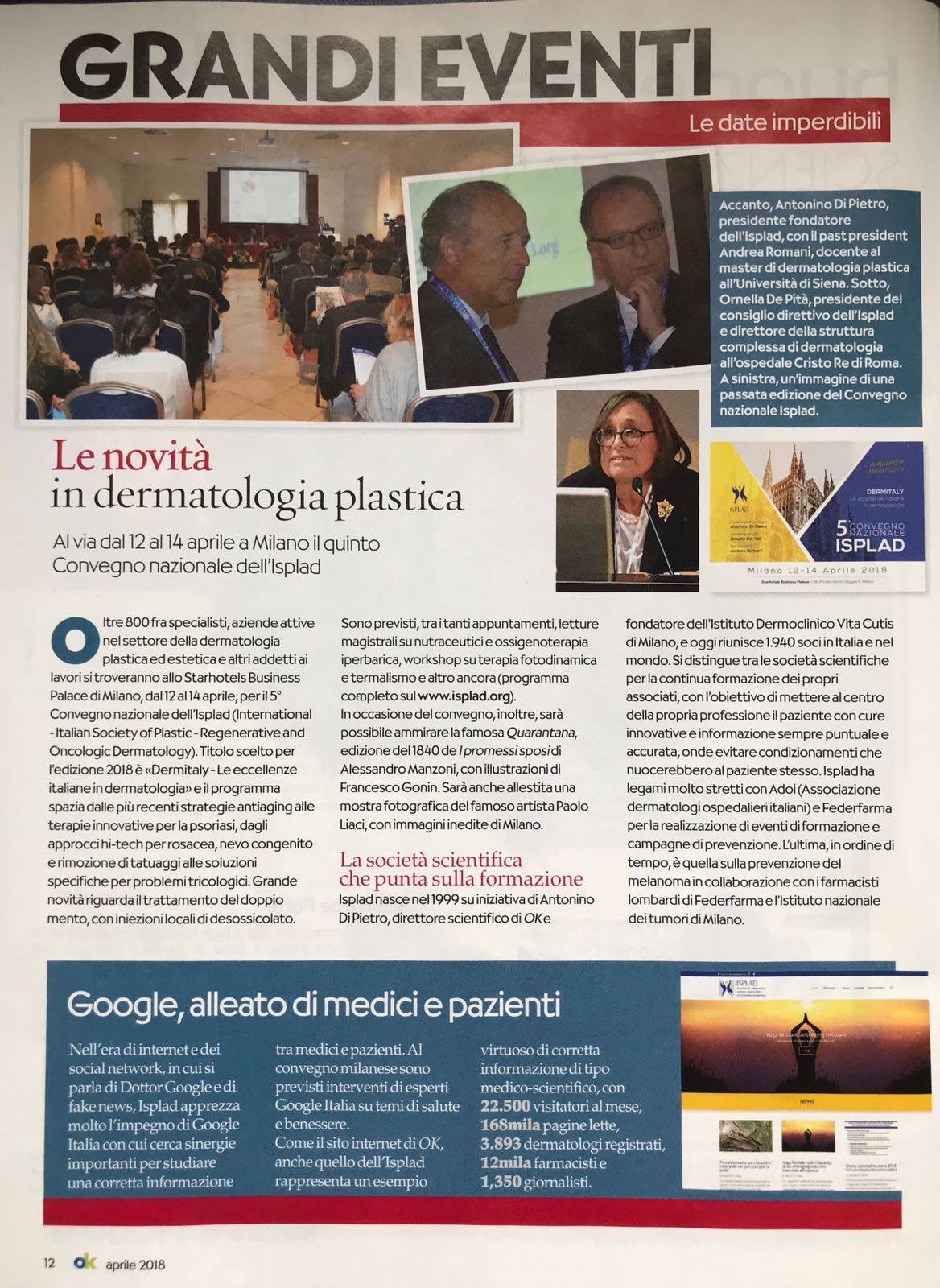 articolo 5* convegno isplad ok salute