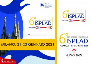 Congresso ISPLAD rinviato al 21-23 gennaio 2021